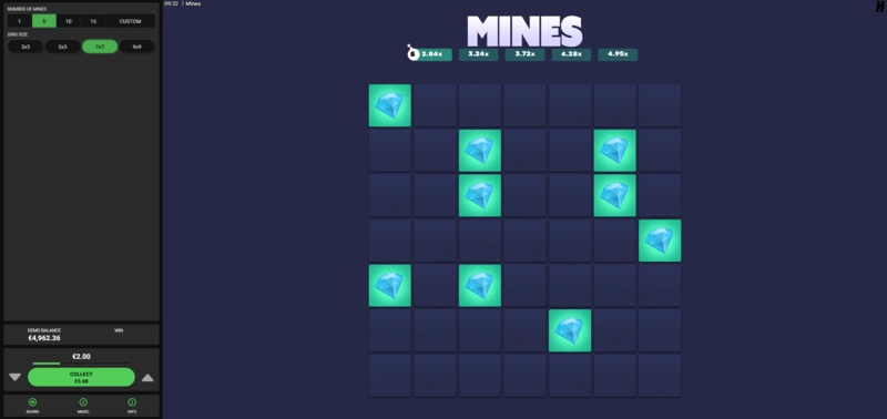 Mines game